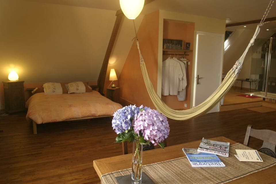 Loft, Garden View | 1 bedroom, premium bedding, desk, iron/ironing board