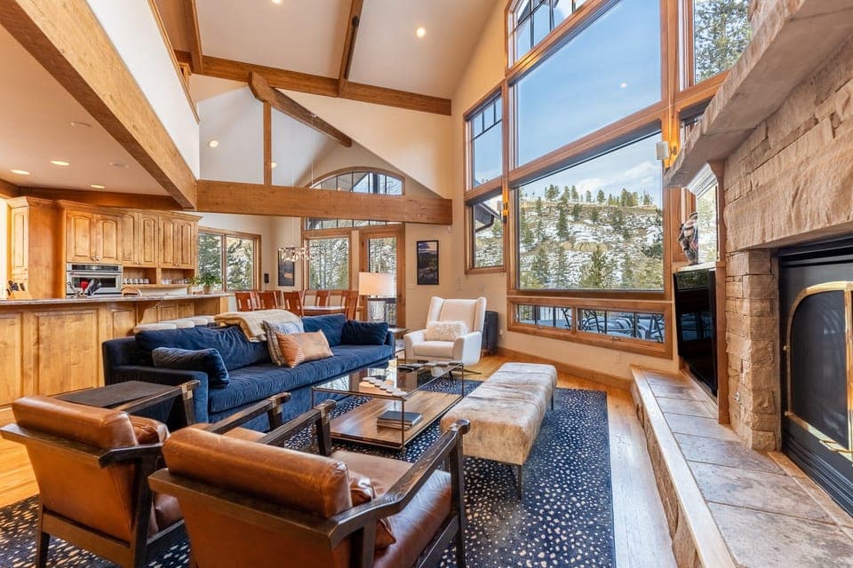 A beautiful mountain home in Keystone, CO.