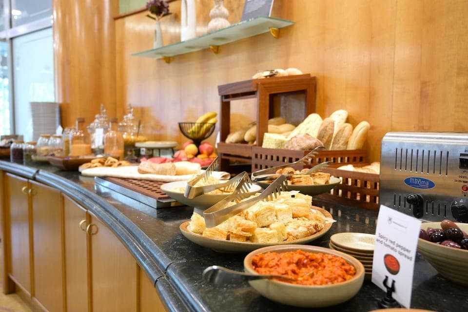 Daily buffet breakfast (MKD 430 per person)
