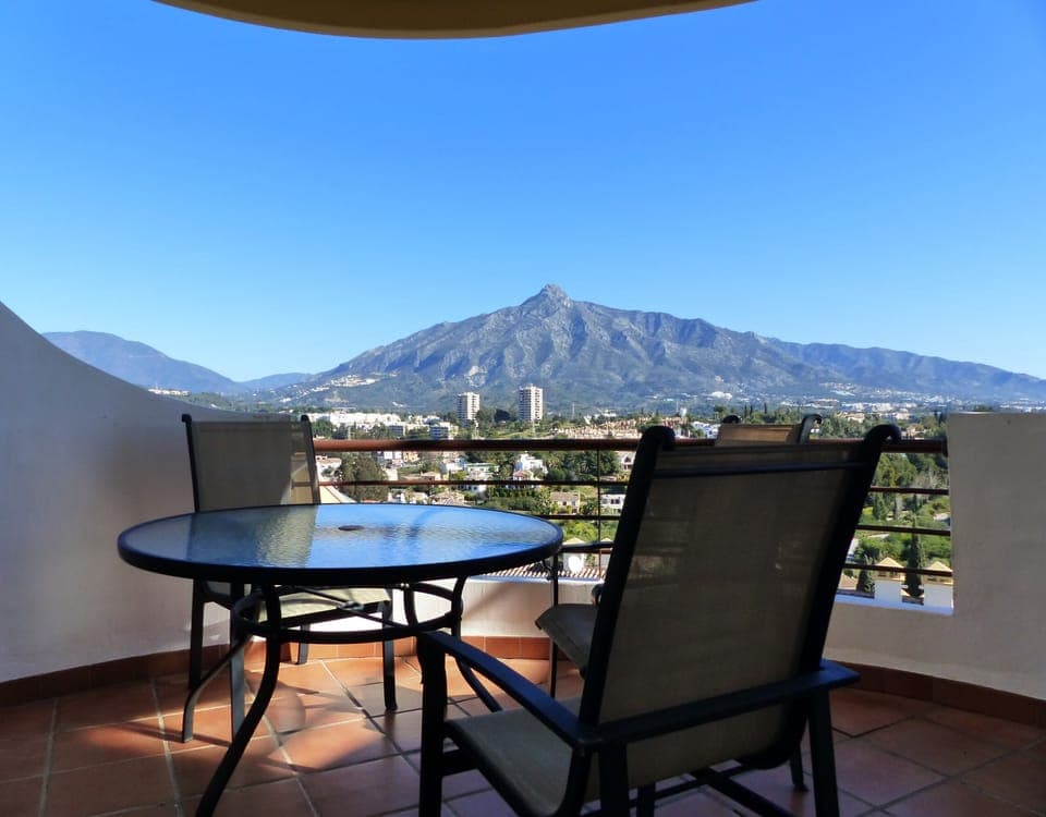 Beautiful view from the balcony