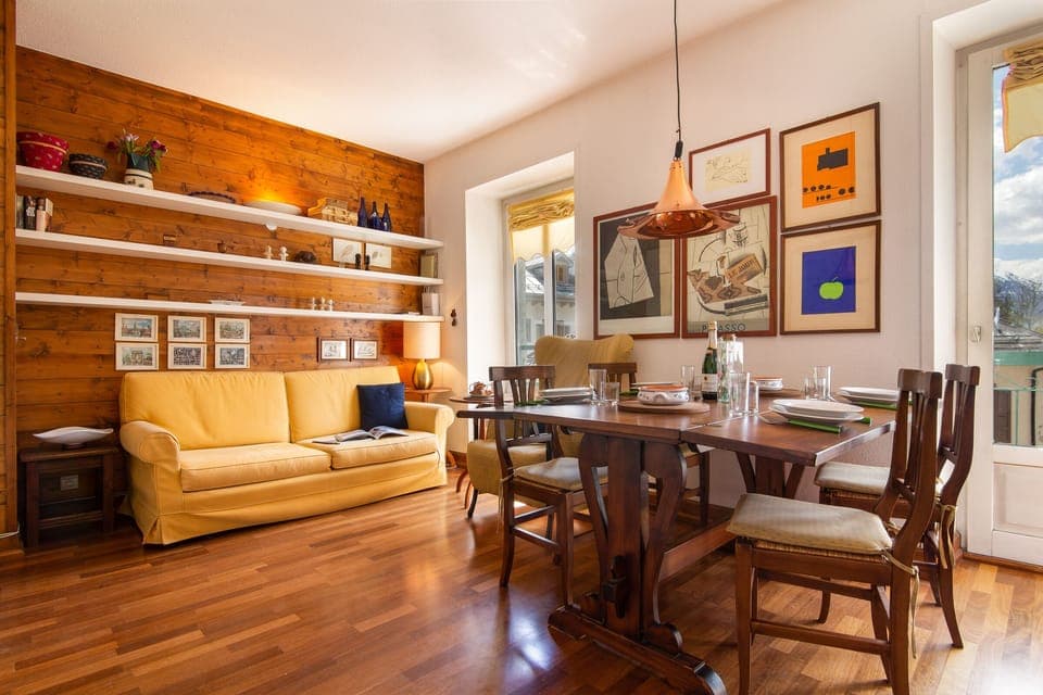 Bright open plan living space