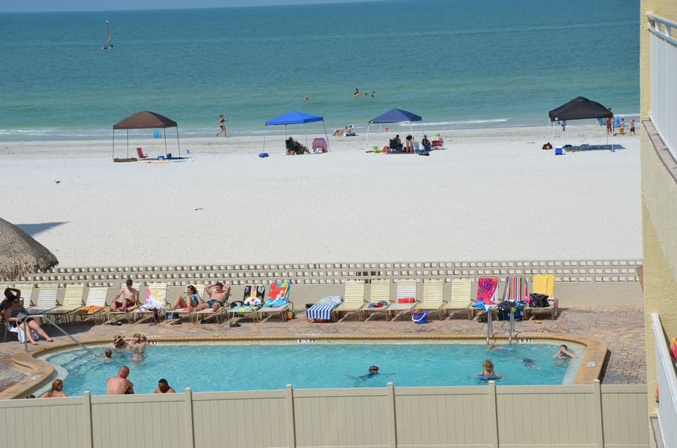 view from balcony