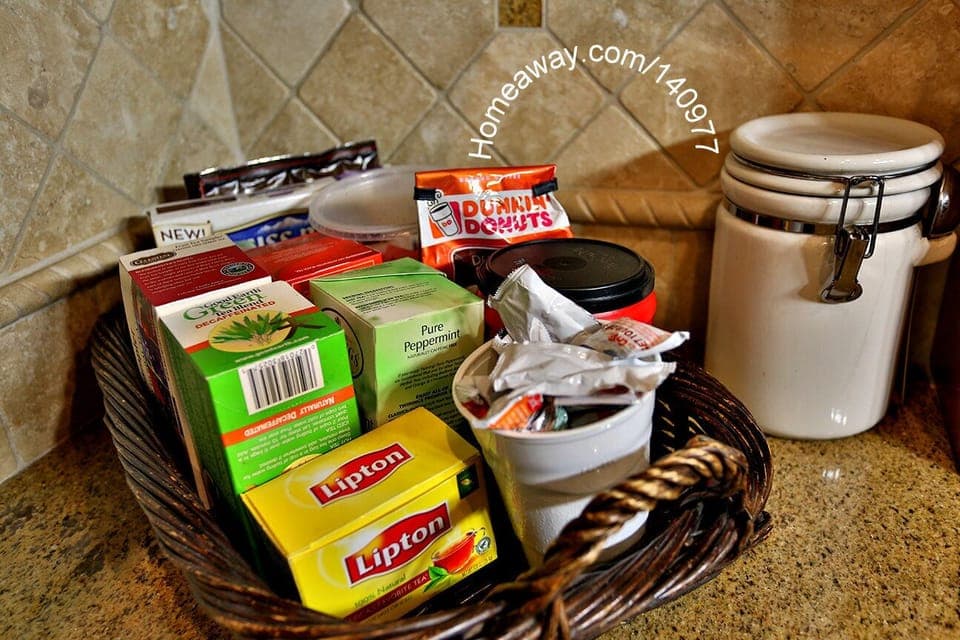 Starter Tea and Coffee assortment. 