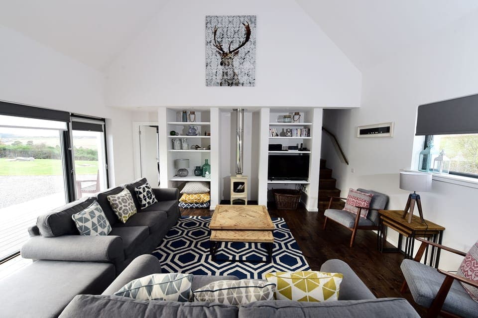 Open-plan living area.