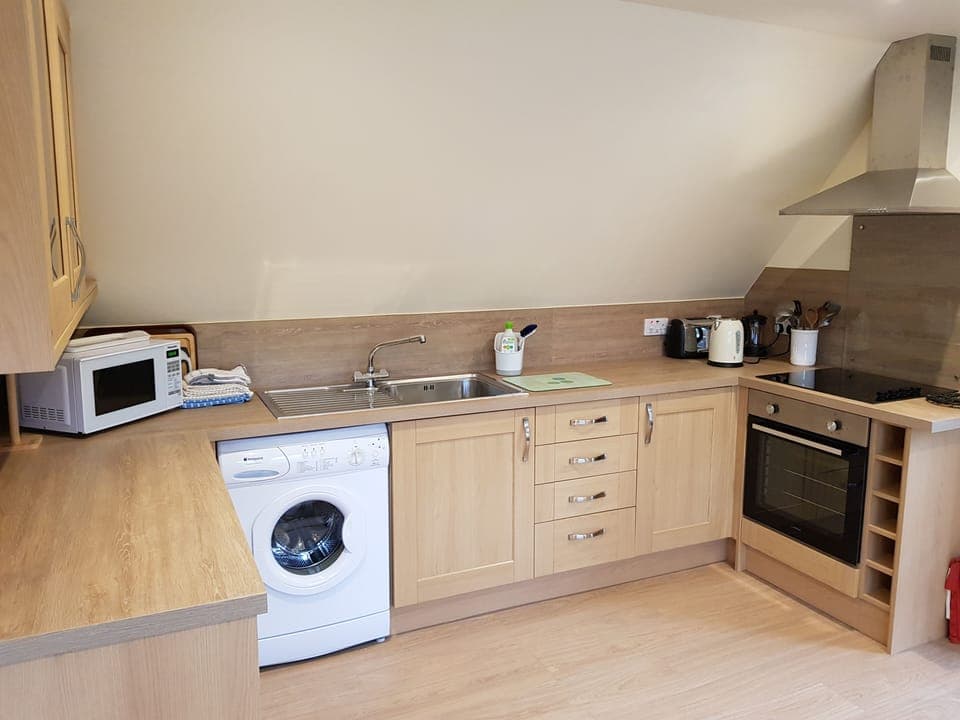 Well equipped kitchen for easy self-catering 