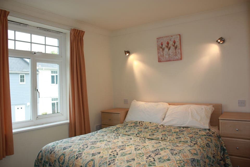 Brand new double bed on the ground floor