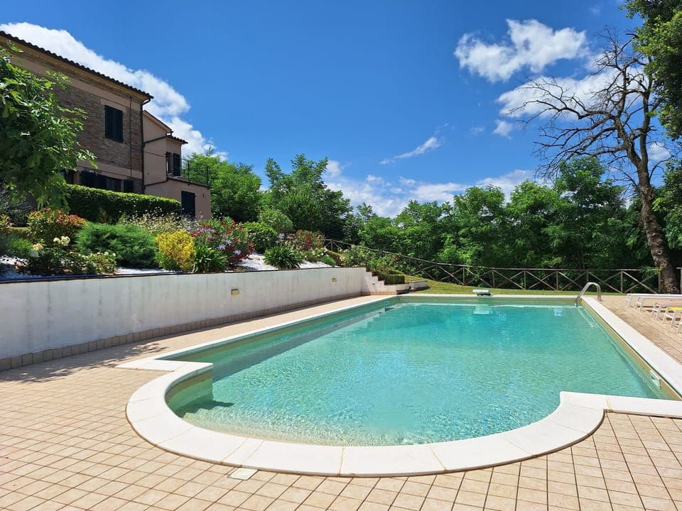Large Salt Water Pool and Diving Board