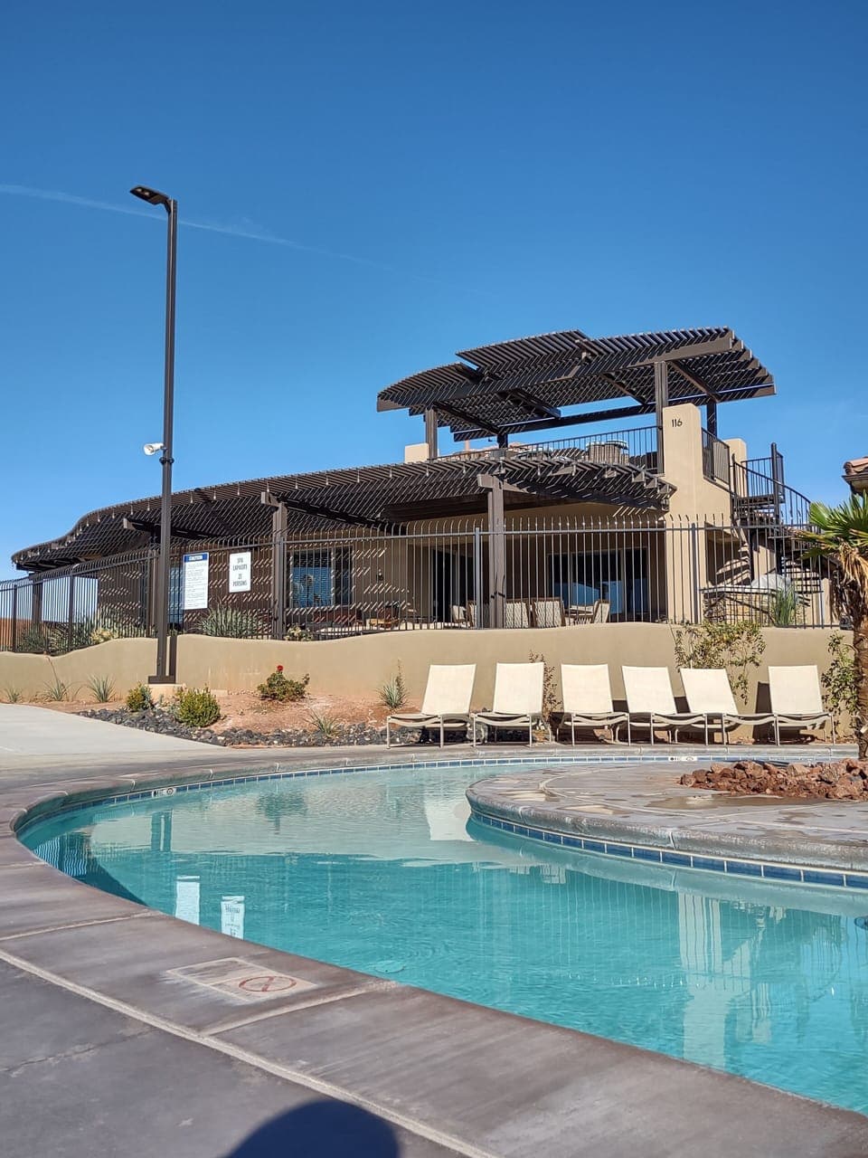 Watch the kids in the Lazy River while relaxing in the shade - all day.