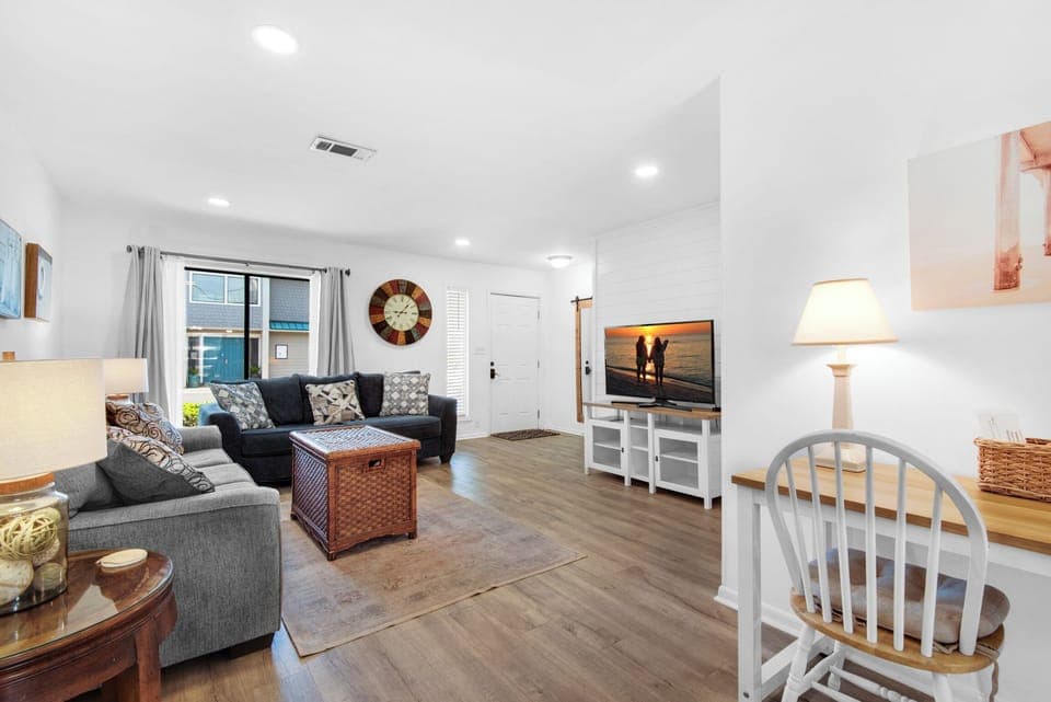 Spacious and open
