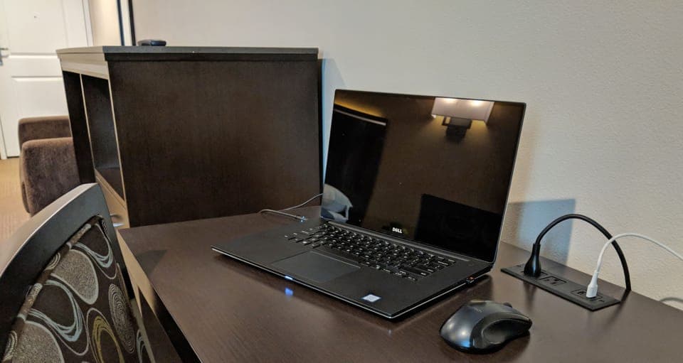 In-room business center