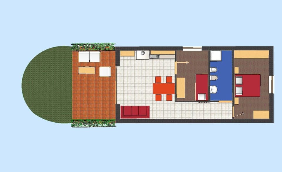 Apartment (TRILOCALE C 4/6) | Floor plan