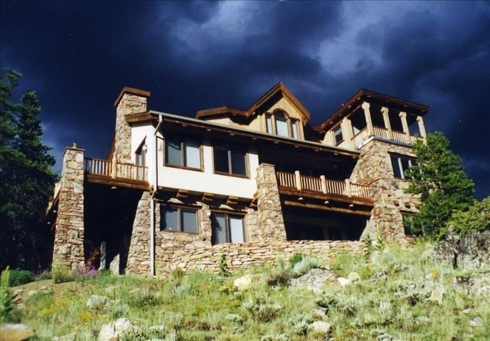 House before Storm