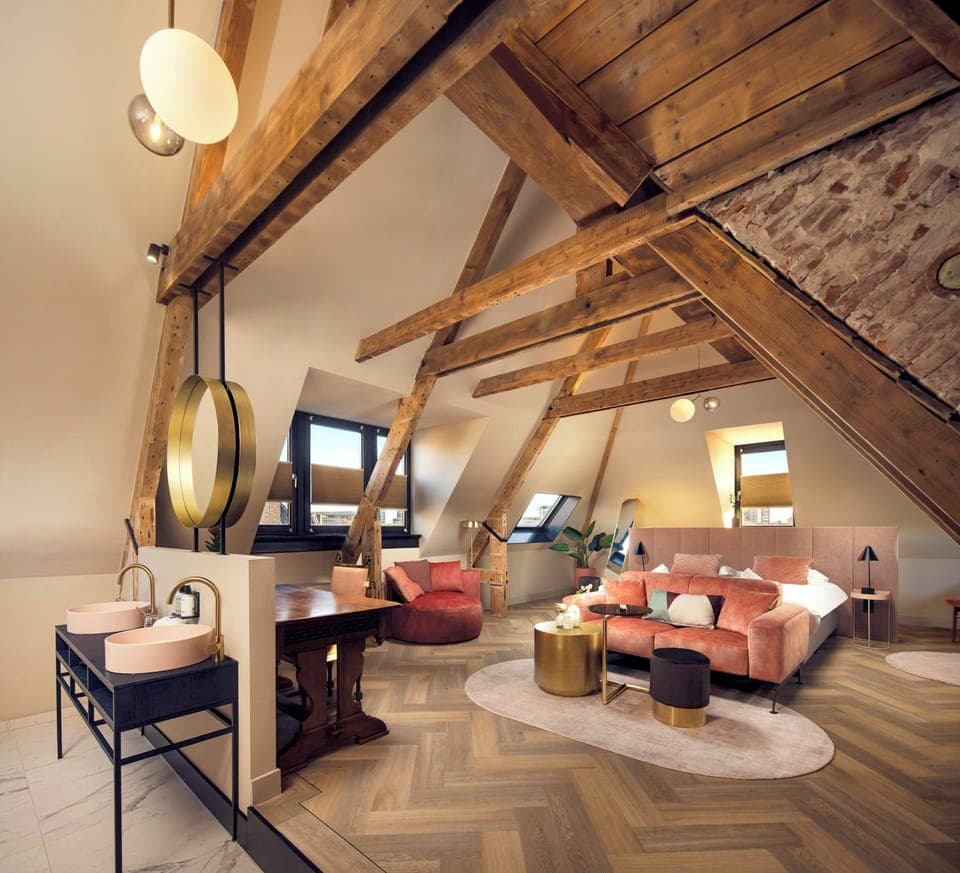 Presidential Suite | Living area | Flat-screen TV, toys