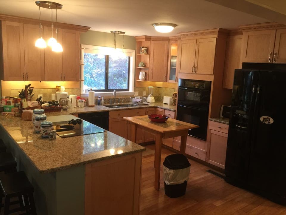 Newly remodeled kitchen