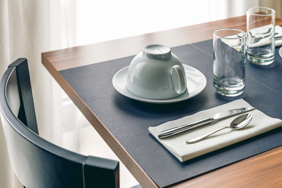 Daily buffet breakfast (EUR 18 per person)