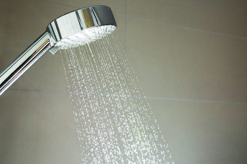 Combined shower/tub, eco-friendly toiletries, hair dryer, towels