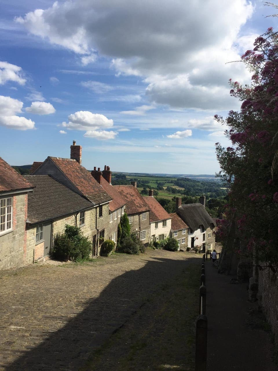 Gold Hill in Shaftesbury