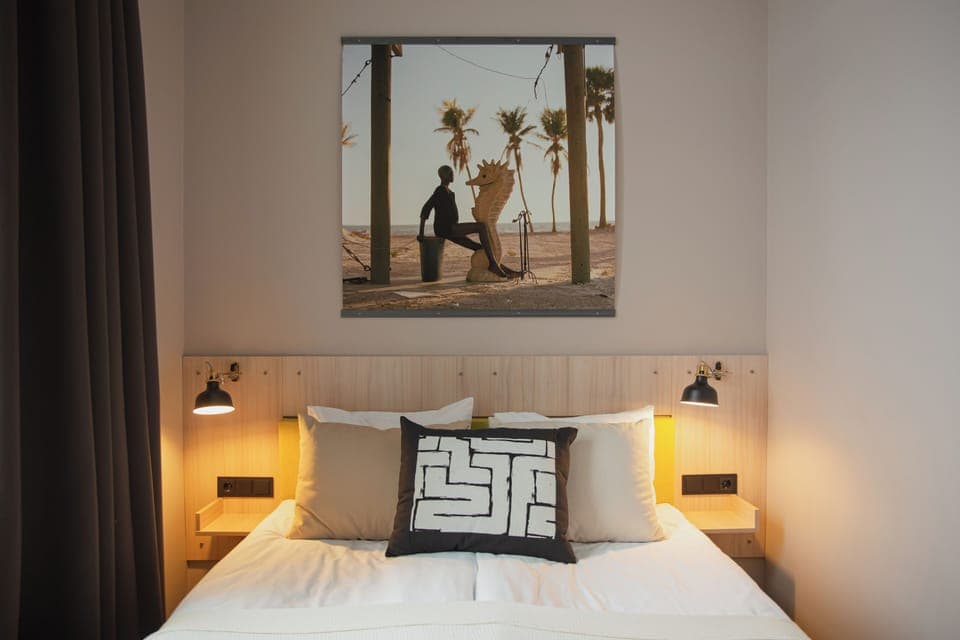 Large Double Room | Hypo-allergenic bedding, desk, laptop workspace, blackout drapes