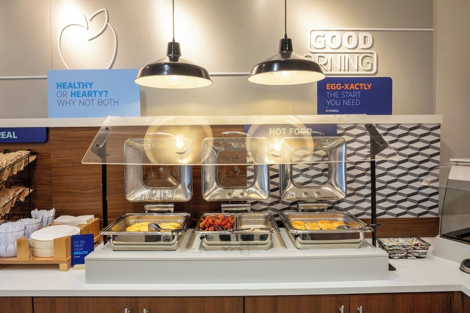 Free buffet breakfast