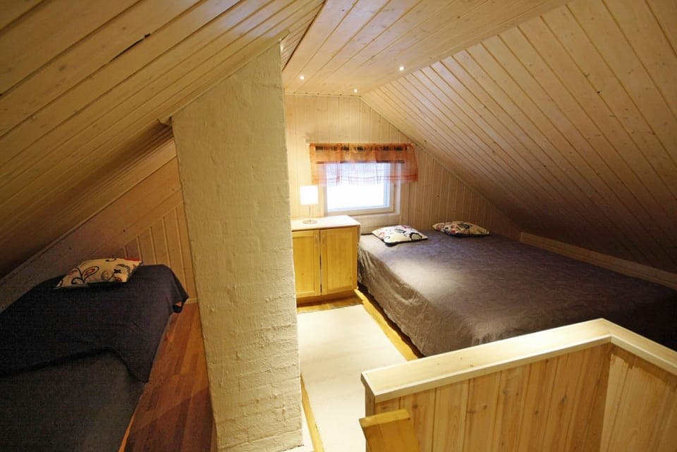Cabin, Sauna | 1 bedroom, individually decorated, bed sheets