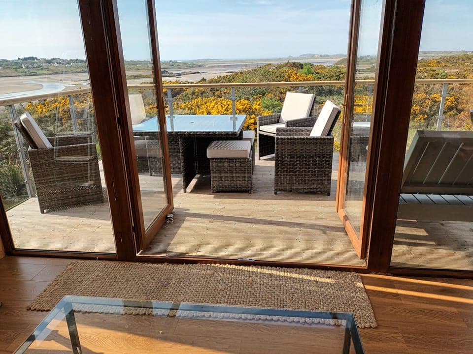 Summer house looking toward the Atlantic.