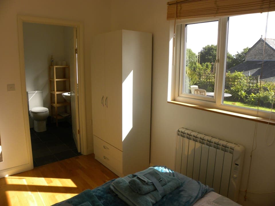 View towards ensuite bathroom
