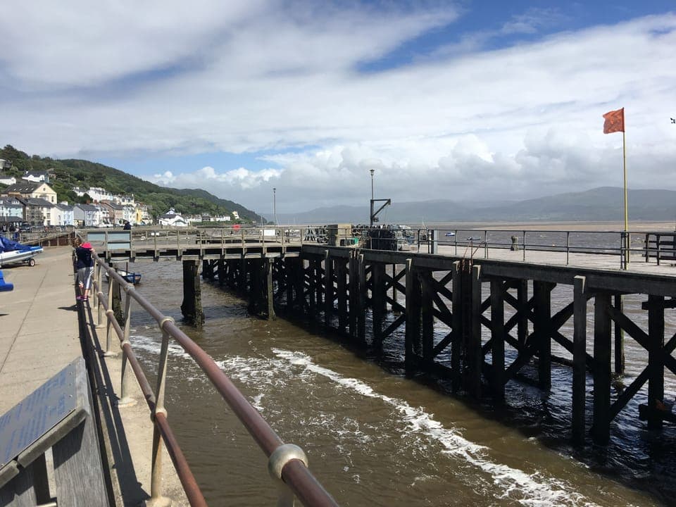 Jetty and wharf area, excellent for crabbing