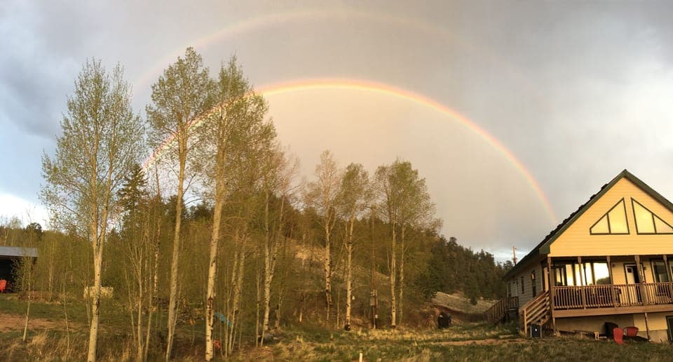 Double rainbow!