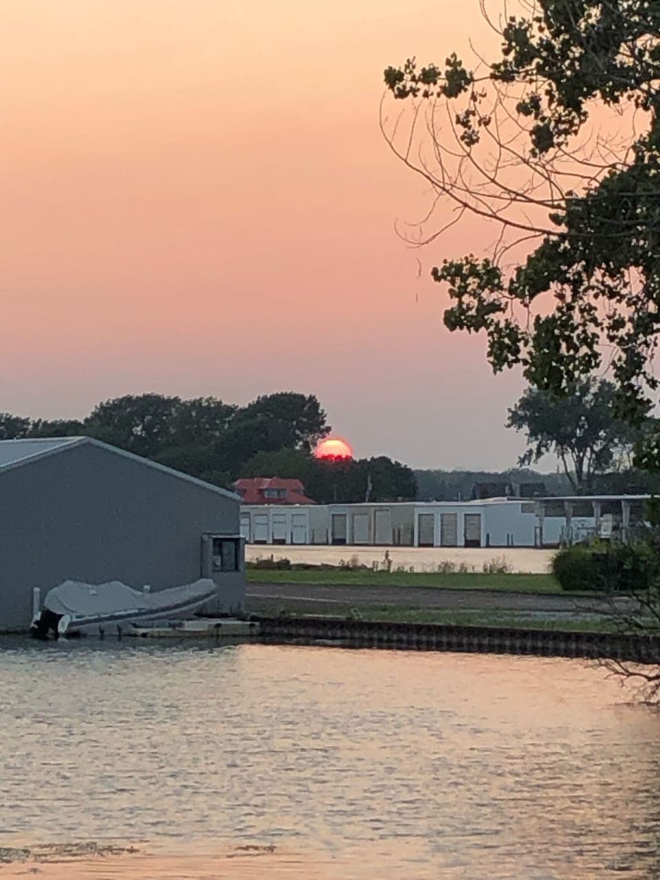 Relaxing on the the porch watching the sun go down… perfect ending for the day
