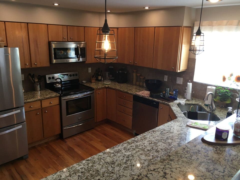 Open Kitchen area
