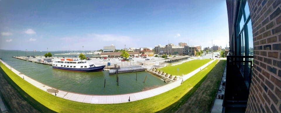 East View of Cedar Point fireworks during season!