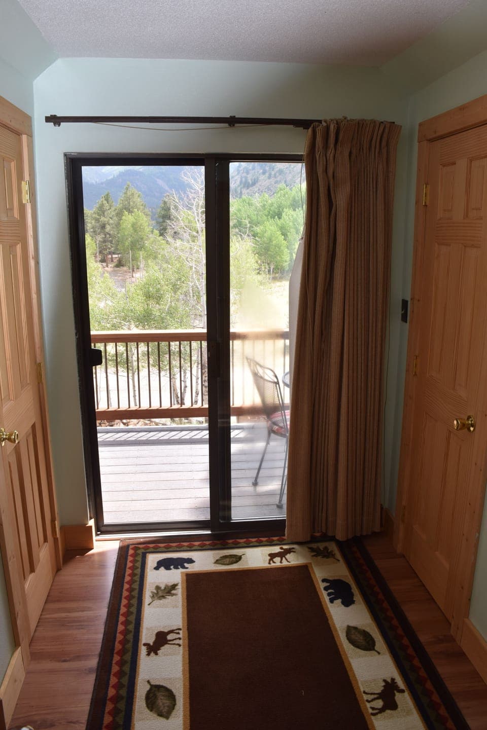 Deck off of master bedroom