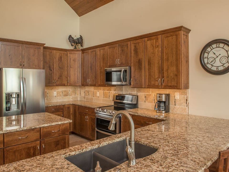 Indulge in your inner chef in your fully equipped gourmet kitchen