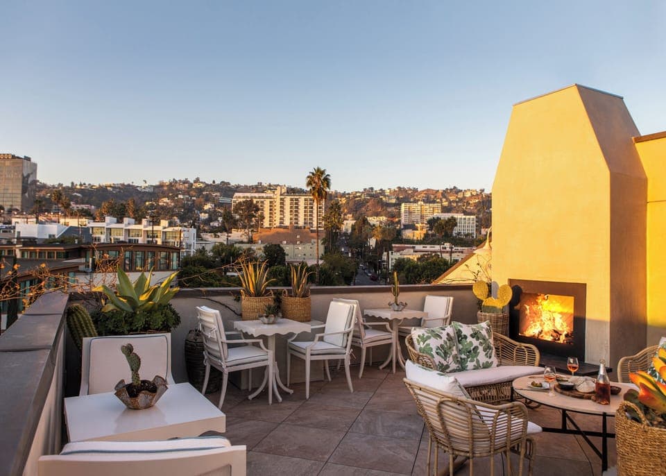 Rooftop terrace