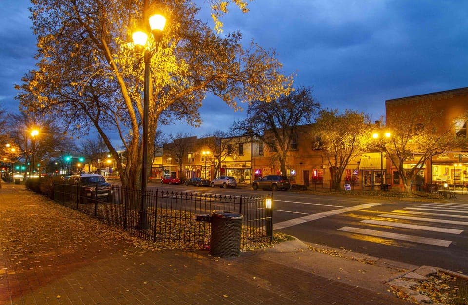 Old Colorado City at night