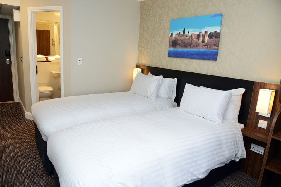 Desk, iron/ironing board, free WiFi, bed sheets