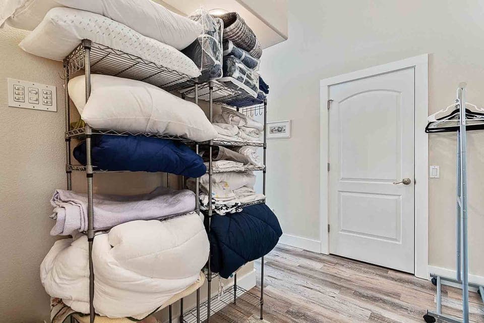 Master Bedroom - walk through closet into hallway to stairwell