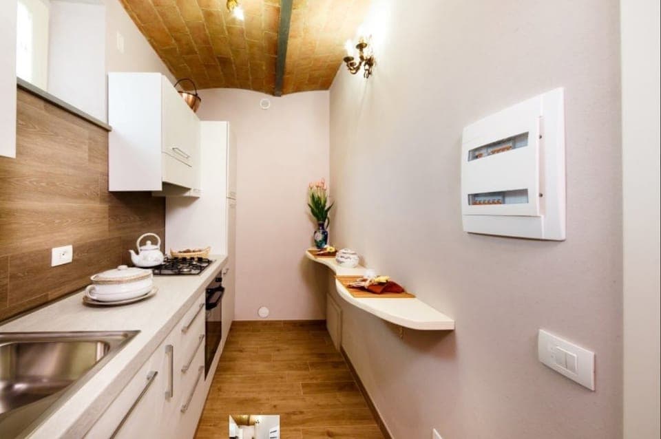 Apartment, 2 Bedrooms (L'Ovile) | Private kitchenette | Full-size fridge, microwave, oven, stovetop