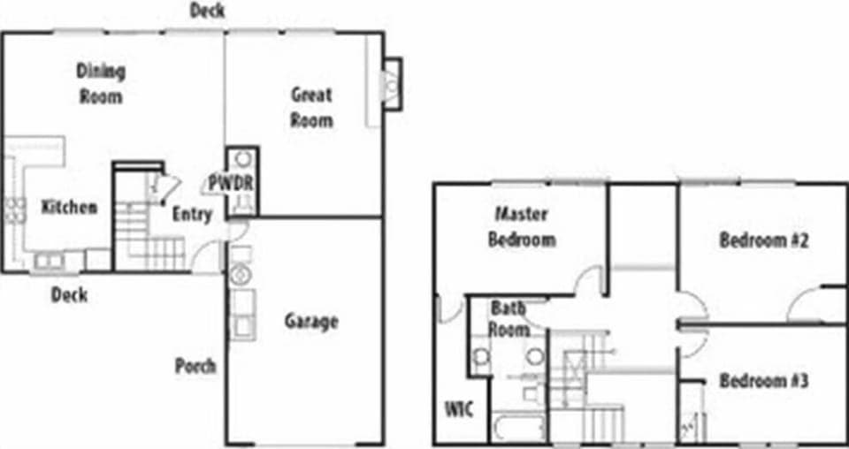Plan layout at Luna Shores