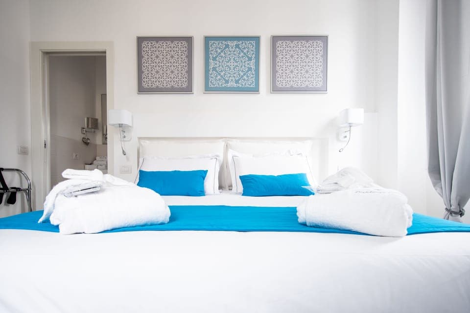 Double Room | Premium bedding, down comforters, memory foam beds, minibar