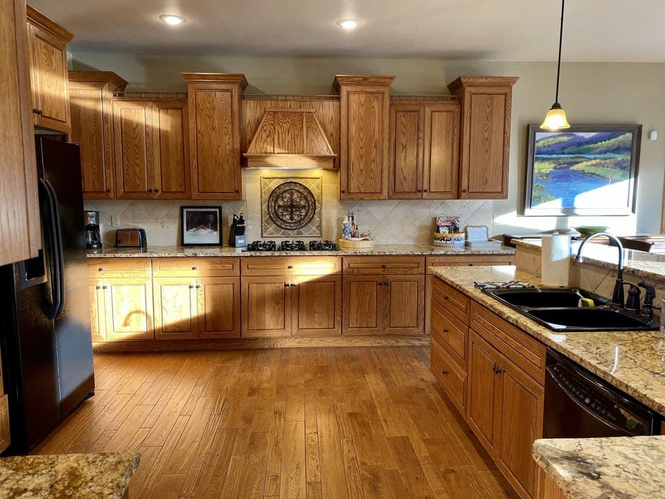 Main floor kitchen.