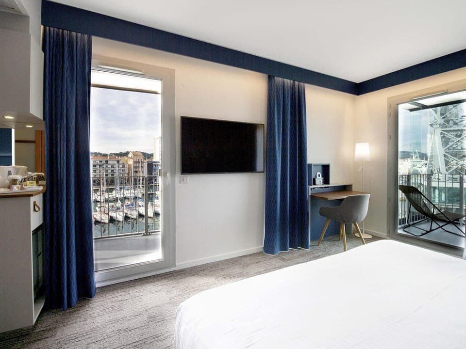 Privilege, Room, 1 Double Bed, Terrace, Sea View | Premium bedding, minibar, in-room safe, desk