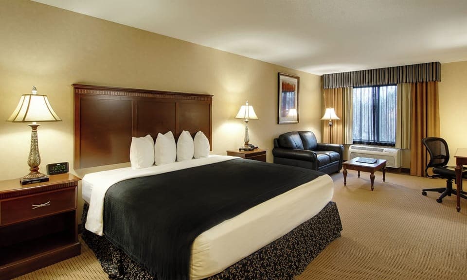 Classic Room | Desk, blackout drapes, iron/ironing board, rollaway beds