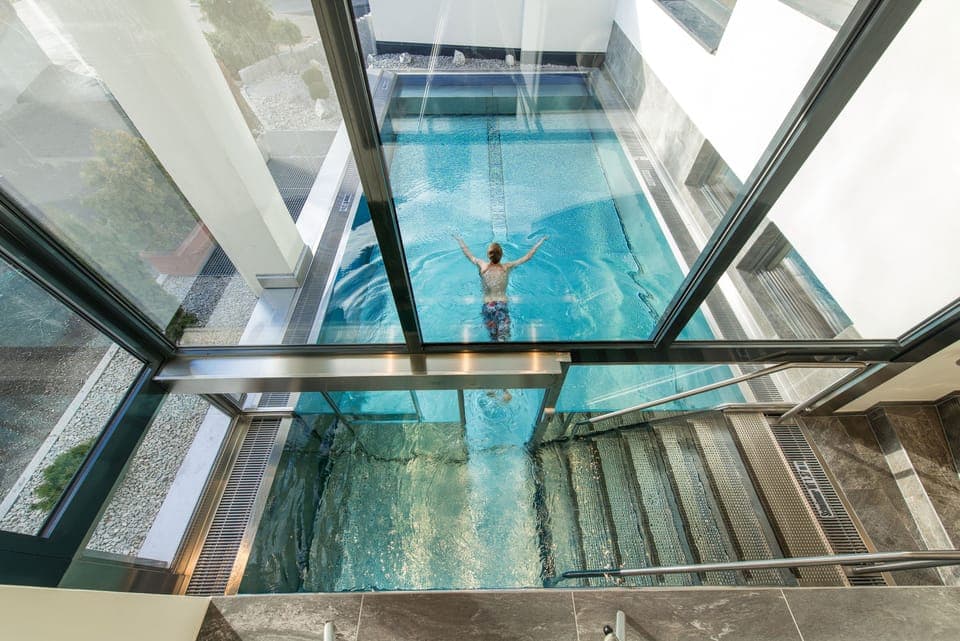 Outdoor pool, open 7:30 AM to 8 PM, sun loungers