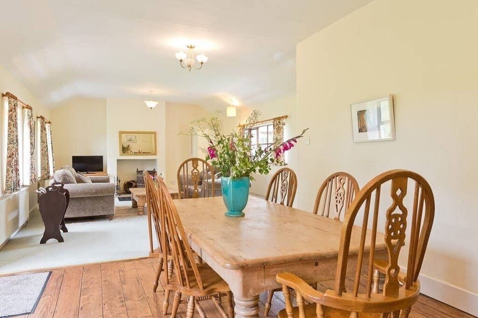 Large traditional dining table