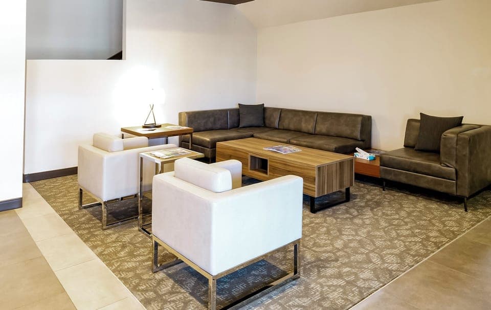 Lobby sitting area