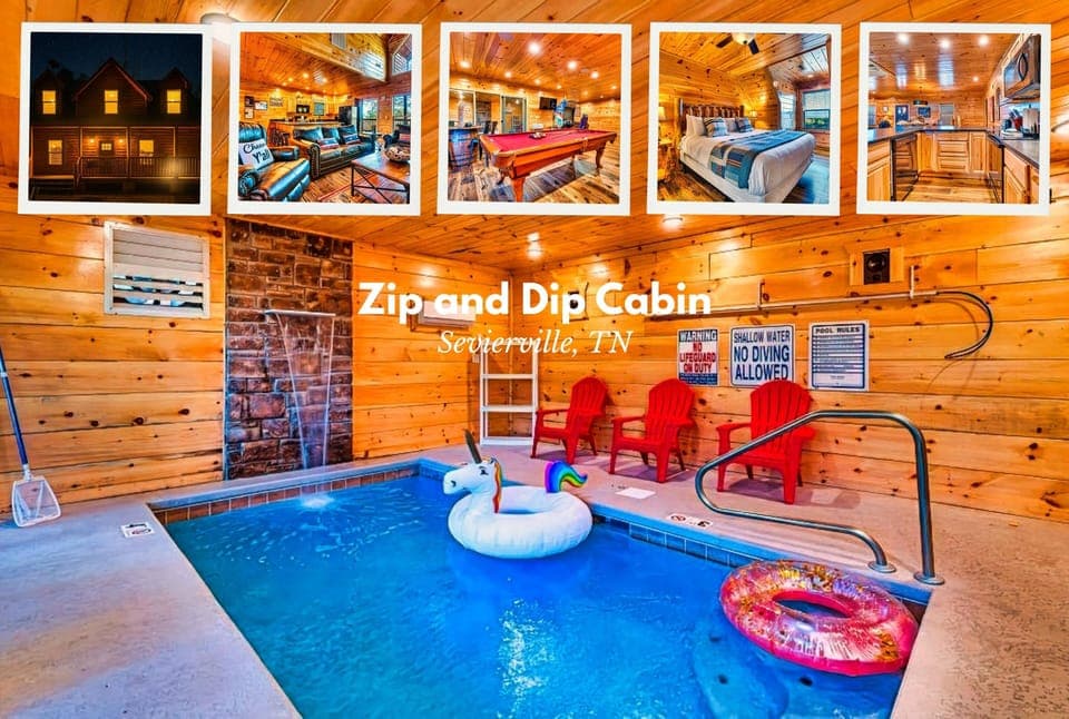 Zip and Dip Cabin