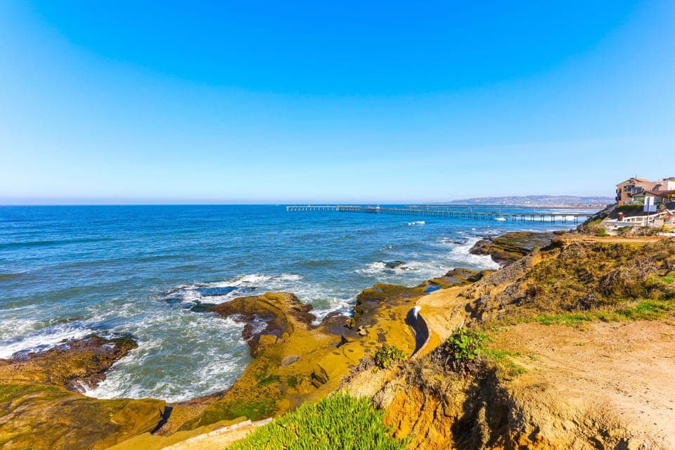 Ocean View at Cliffside 20 ft outside our shared patio