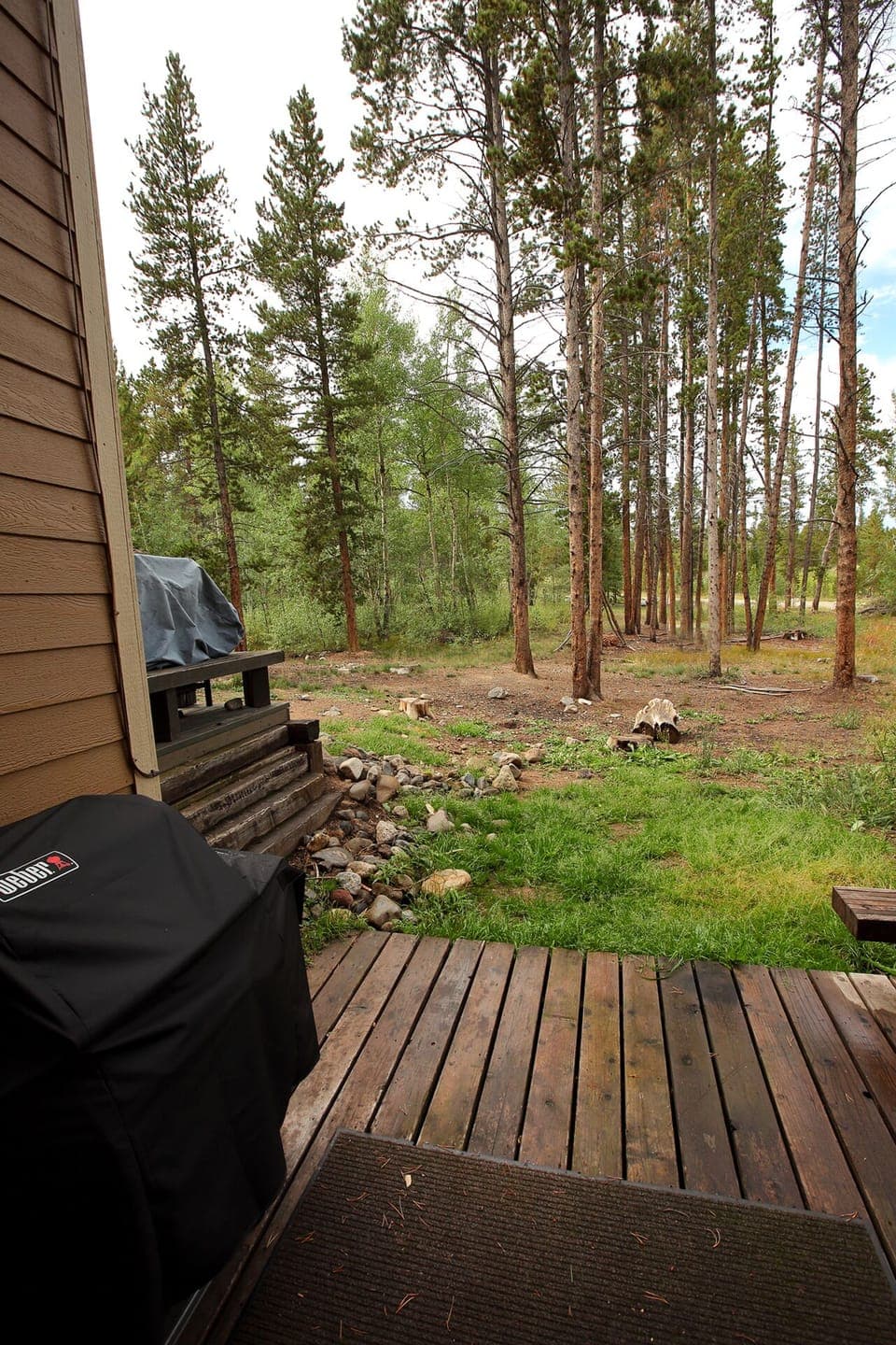 Outdoor patio, grill and views