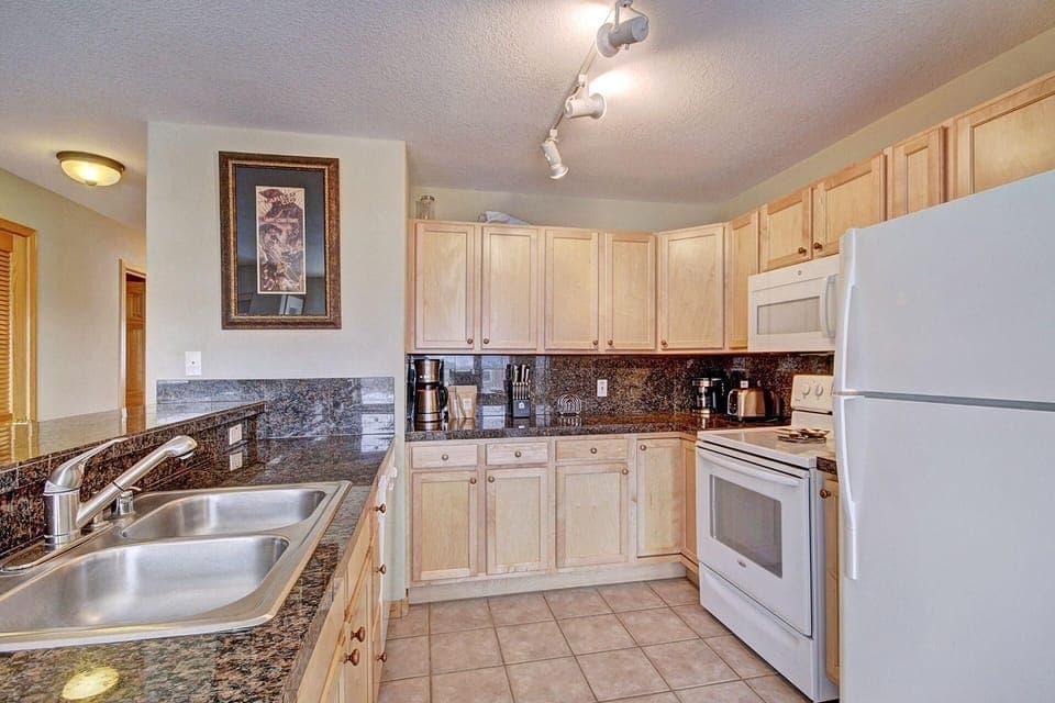 Bright and open kitchen area